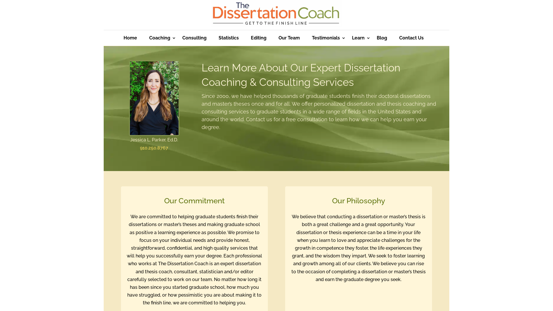 The Dissertation Coach